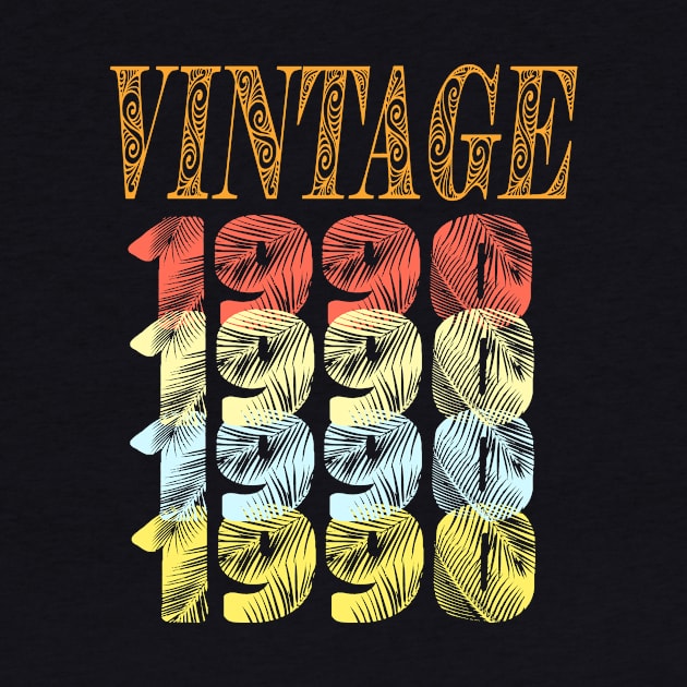 vintage 1990 t-shirt by direct.ul
